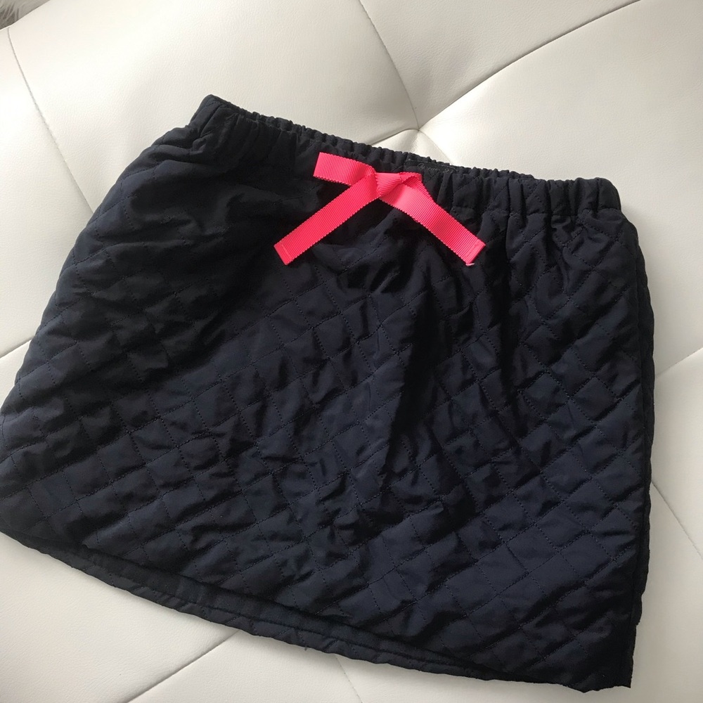 🍁Girls hot pink and navy blue skirt